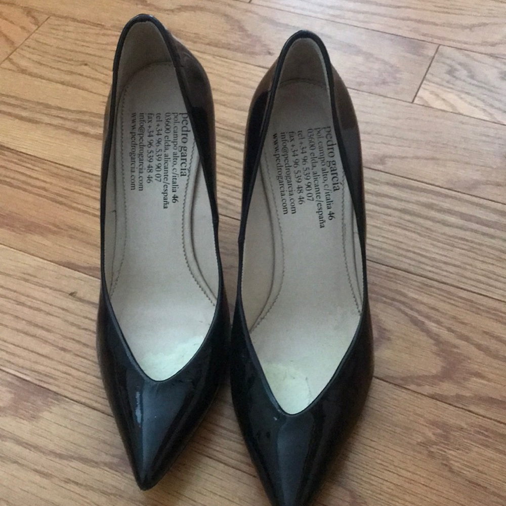 Black Patton heels